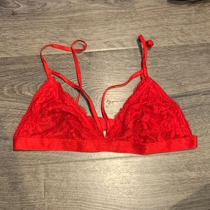 GUESS red bralette NWOT